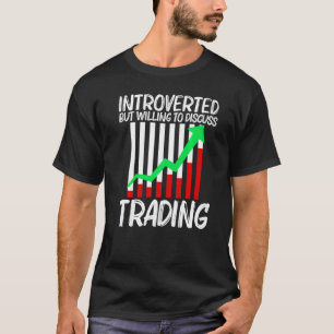 T-shirt Commerce cool Pour Hommes Femmes Stock Marché Tr
