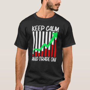 T-shirt Commerce cool Pour Hommes Femmes Stock Marché Tr
