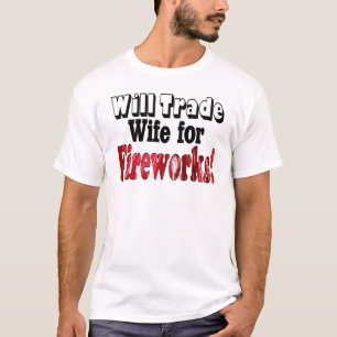 T-shirt Commerce des femmes Fireworks