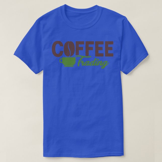 T-shirt Commerce du café 3 (Design devant)