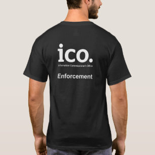 T-shirt Commissaire Enforcement Parody de l'information