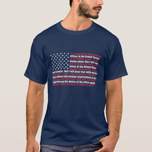T-shirt Commissionnant le serment (résumé) (Devant)