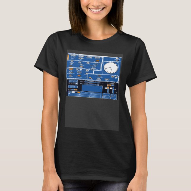T-shirt COMMODORE AMIGA Workbench version 1 3 (Devant)