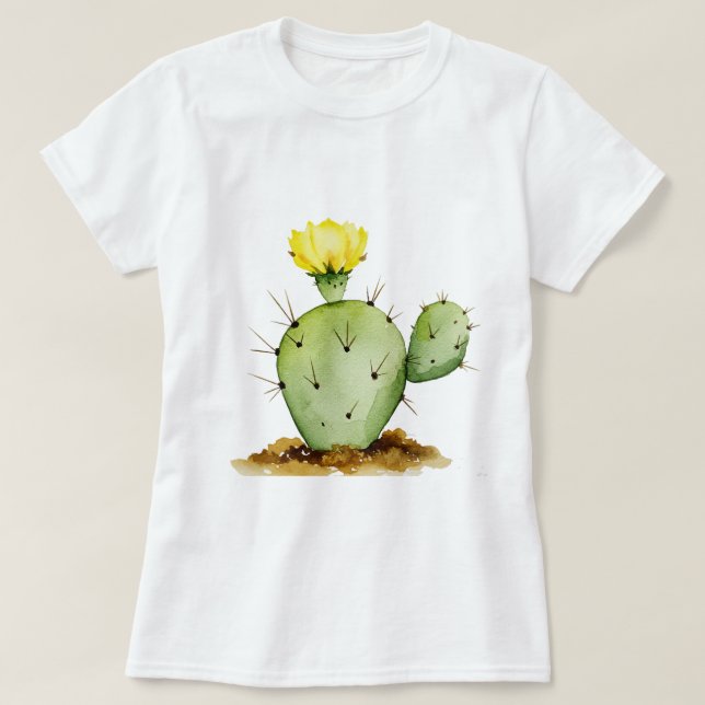 T-shirt Common prickly pear (Design devant)