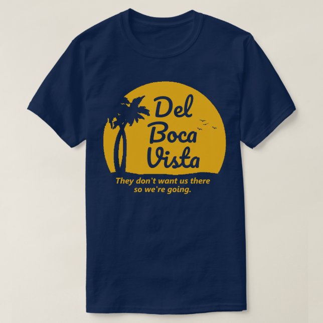 T-shirt Communauté de retraite Seinfeld Del Boca Vista (Design devant)