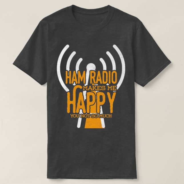 T-shirt Communication radio 2 (Design devant)