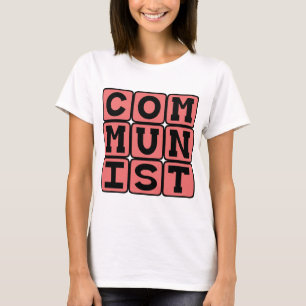 T-shirt Communiste, pratiquants du communisme