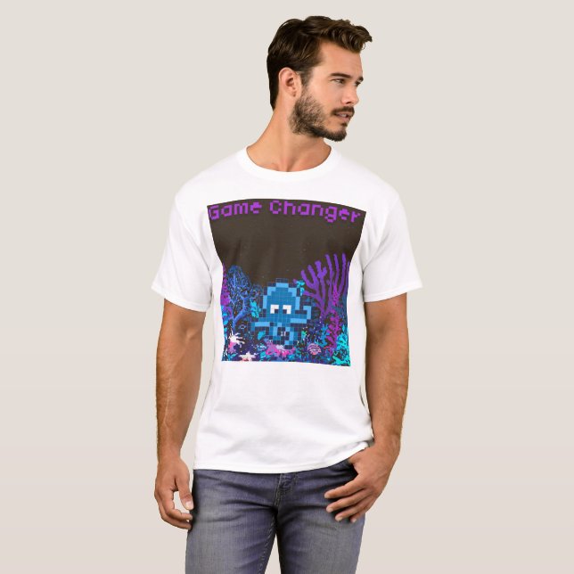 T-shirt Commutateur de jeu (Devant entier)