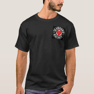 T-shirt Compagnie aérienne de littoral logo ferroviaire d