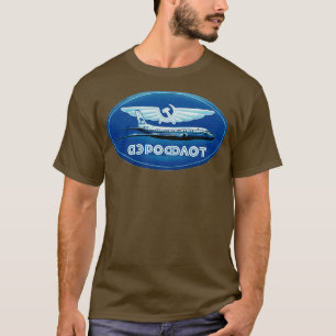 T-shirt compagnie aérienne russe