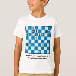 T-shirt Compagnon d'échecs dans 2 le puzzle #1