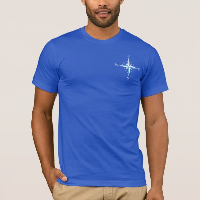 T-shirt Compas éolien (Devant)