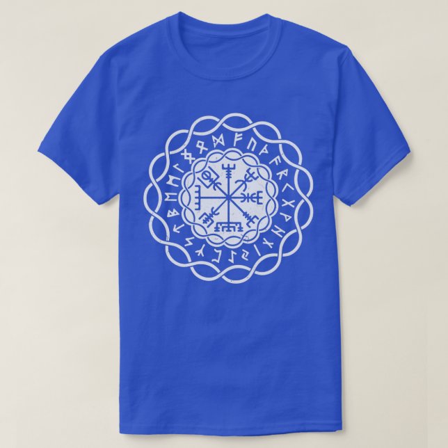 T-shirt Compas viking Yggdrasil Viking (Design devant)