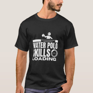 T-shirt Compétences de water-polo Chargement amusant joueu