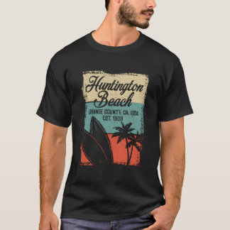 T-shirt Compétitions de surf d'été 2019 à Huntington Beach