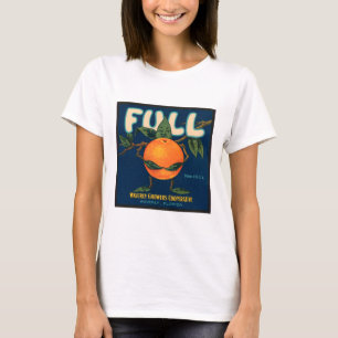 T-shirt Complètement - étiquette orange de caisse