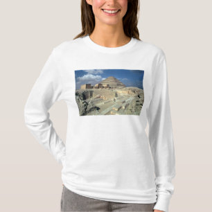 T-shirt Complexe de Djoser comprenant la pyramide d'étape