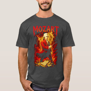 T-shirt Compositeur de musique classique WA Mozart Power M