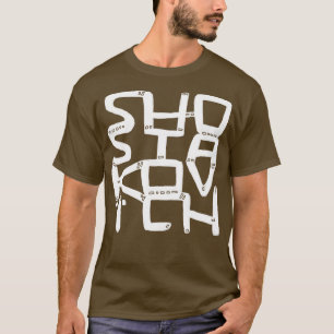 T-shirt Compositeur Dmitri Shostakovich