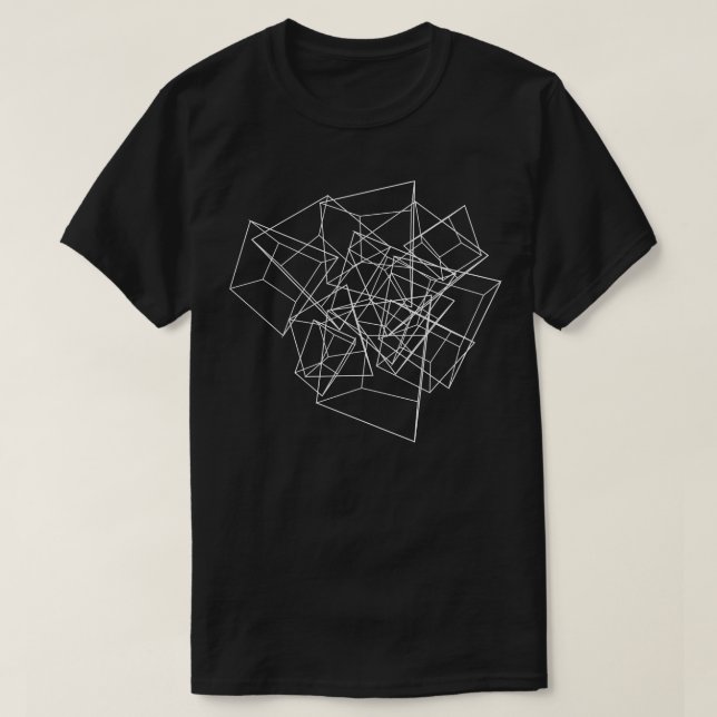 T-shirt Composition 3d carré (Design devant)