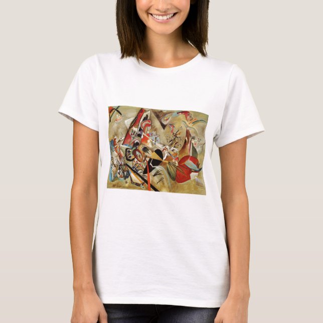 T-shirt Composition Abstraite de Kandinsky (Devant)