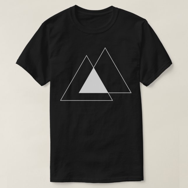 T-shirt composition des triangles 1 (Design devant)
