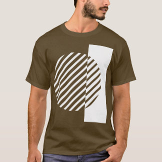 T-shirt composition géométrique du bauhaus