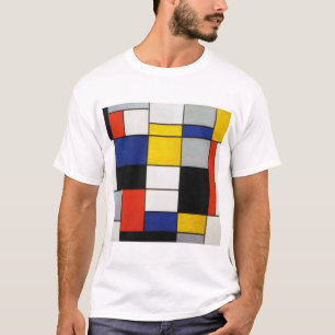 T-shirt Composition, Mondrian