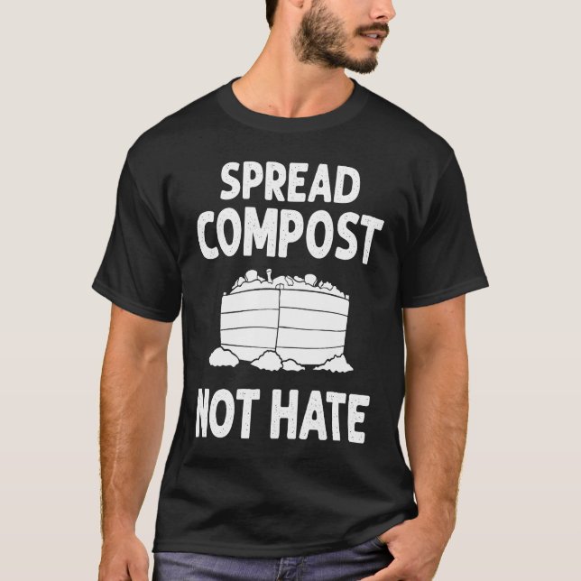 T-shirt Compost Bin Worm Composting Vermicomposting (Devant)