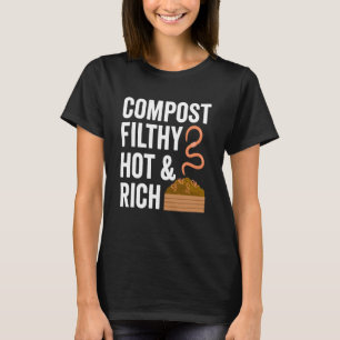 T-shirt Compostage pour compost jardinier agriculteur comp