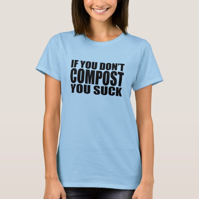 T-shirt Composter (Devant)