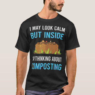 T-shirt Composteur Compostage Compostage Calme