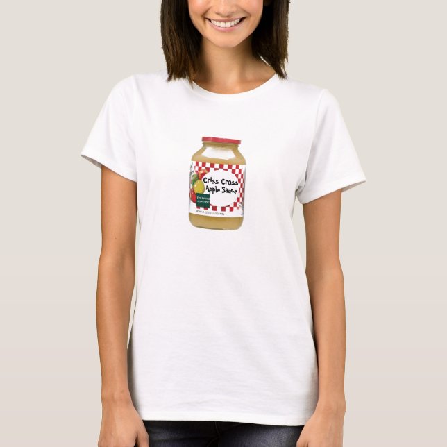 T-shirt Compote croisée de Criss pommes (Devant)