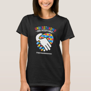 T-shirt Compréhension et acceptation Sensibilisation à l'a
