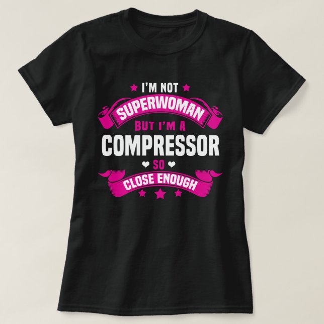 T-shirt Compresseur (Design devant)