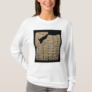T-shirt Comprimé avec le manuscrit cunéiforme, d'Uruk
