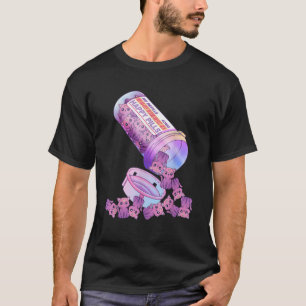 T-shirt Comprimés heureux Pastel Goth Kawaii Yami Chat Ota