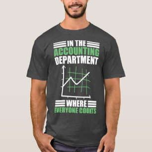 T-shirt Comptabilisation Département Compte Un Comptable D