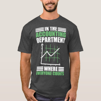 T-shirt Comptabilisation Département Compte Un Comptable D