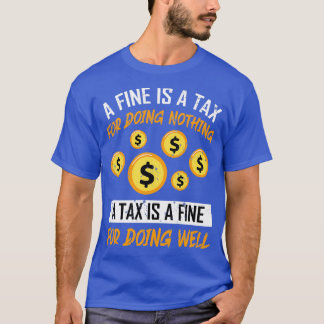T-shirt Comptabilité fiscale Humour CPA Tax Advisor Conser