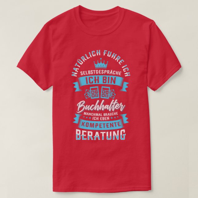 T-shirt Comptable (Design devant)