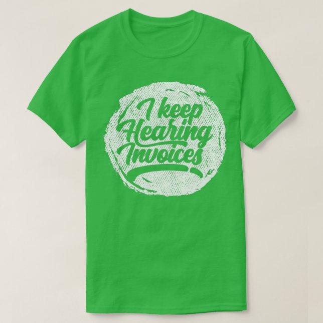 T-shirt Comptable (Design devant)