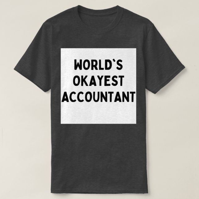 T-shirt Comptable 1 (Design devant)