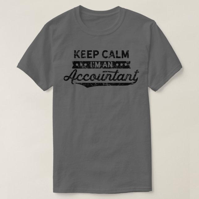 T-shirt Comptable 18 (Design devant)