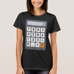 T-shirt Comptable amusant Halloween costume tenue Math Cal