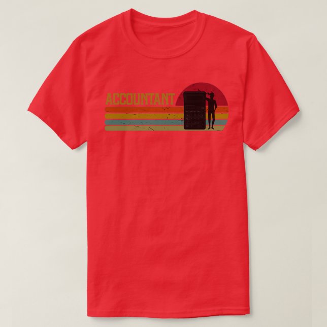 T-shirt comptable comptable comptable comptable comptable  (Design devant)