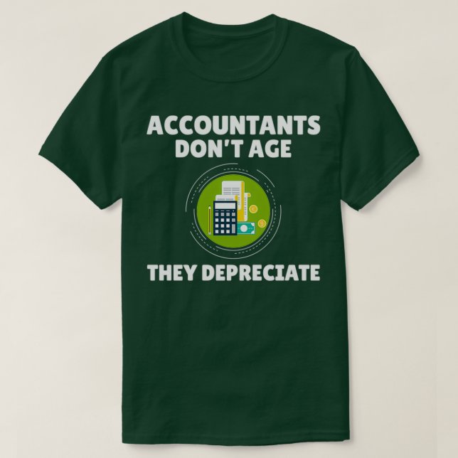 T-shirt Comptable Comptable Comptable Cpa Drôle Dire (Design devant)