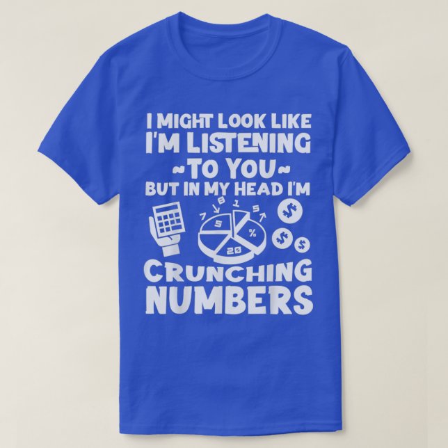 T-shirt Comptable Comptable Comptable J'Ai Peut-Être L'Air (Design devant)