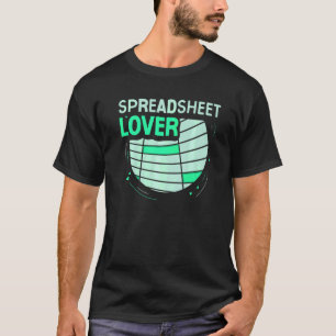 T-shirt Comptable comptable du tableau comptable de travai