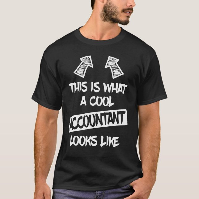T-shirt Comptable cool comptables comptables comptables co (Devant)